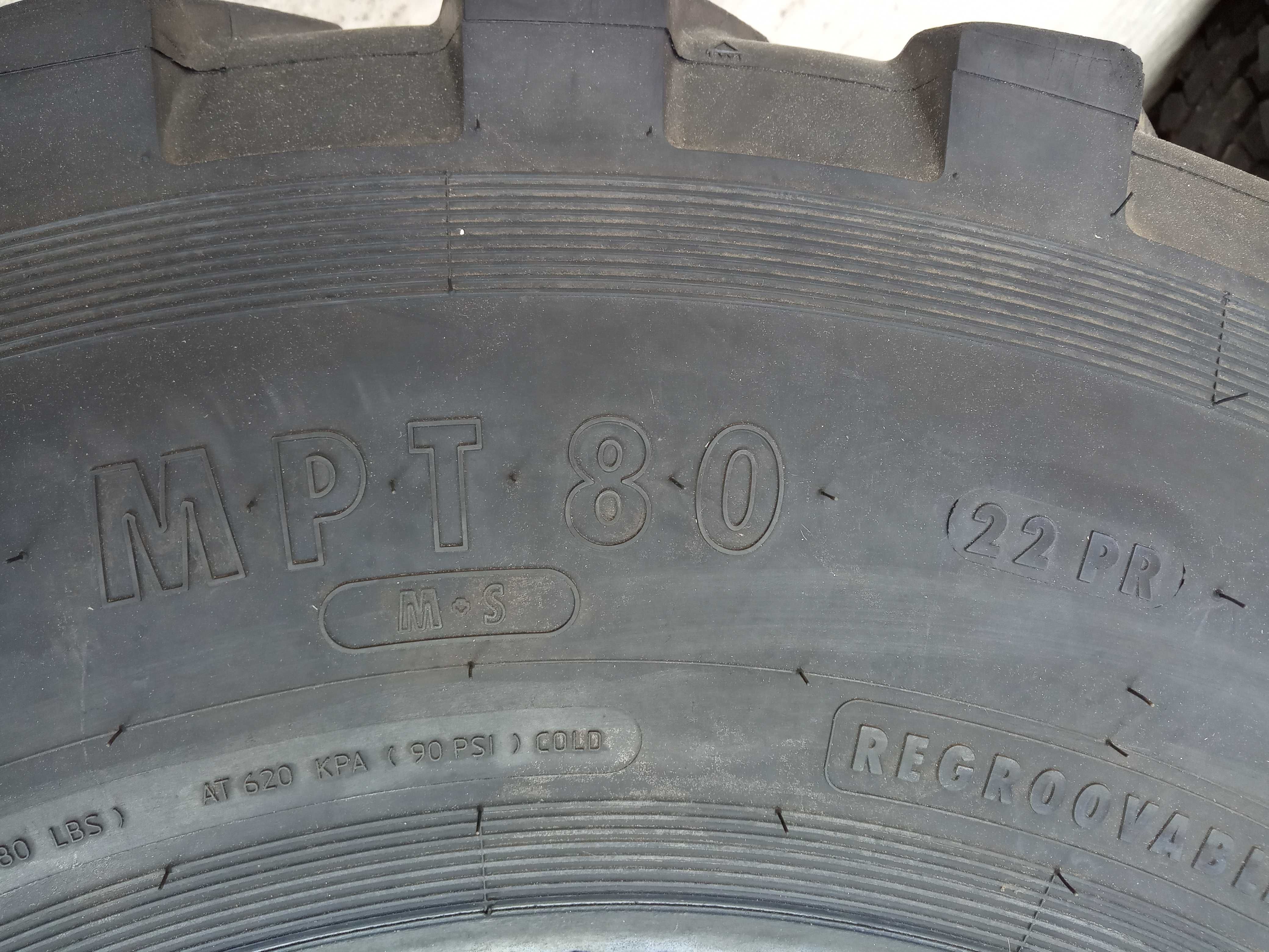 2 Тежкотоварни гуми 12.5R20 -> 335/80R20 Continental MPT80 147J 22PR