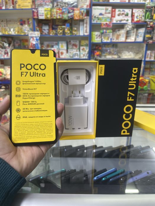 Poco F7 ultra 16/512гб как новый