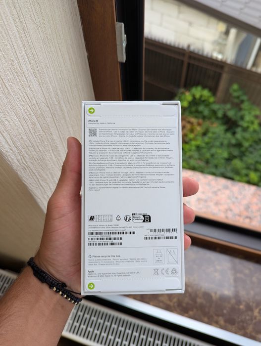 iPhone 16 Black 128 GB -Nou-Neactivat-