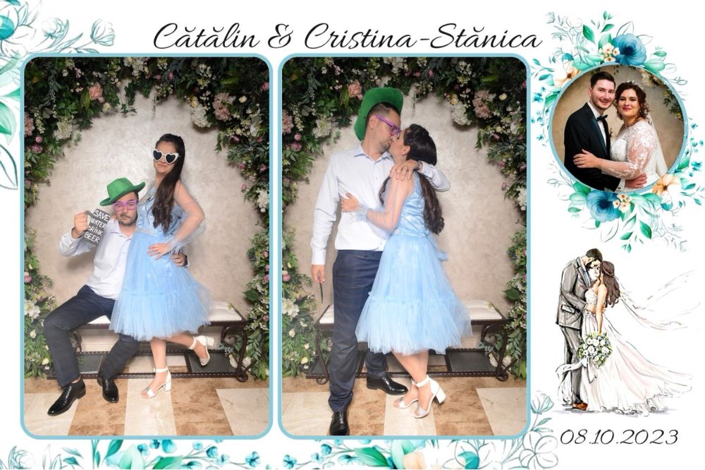 Oglinda magica/video booth 360/platforma/fum greu/marturii