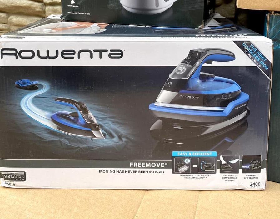 Парна безжична ютия Rowenta