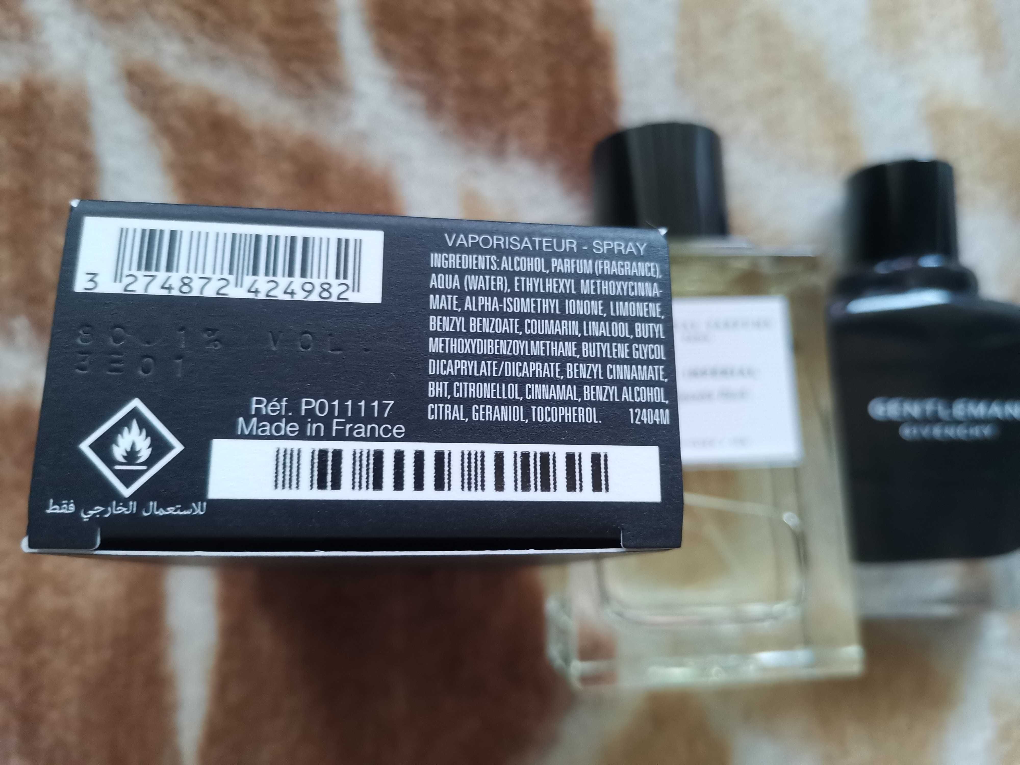 Quentin bisch/ Givenchy genlteman  EDP