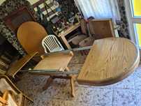 Masă extensibilă până la 320cm din lemn masiv