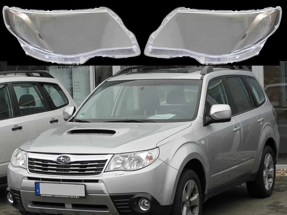 Комплект Стъкла за фарове на Subaru Forester SH / Субару Форестър