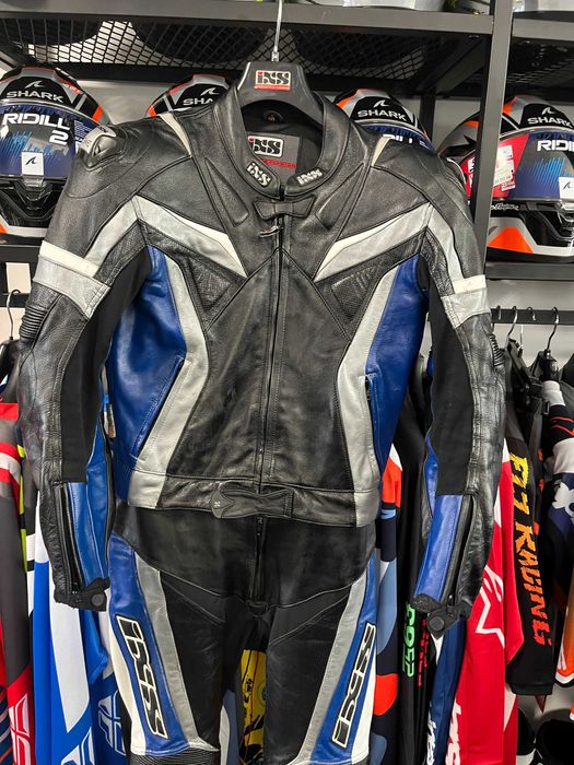 Кожен мото екип IXS XR2,50 M, 2 части,всички протектори,салйдери