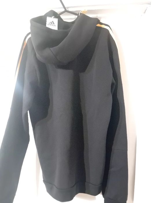 Адидас-ватиран суичър с качулка-S размер-нов