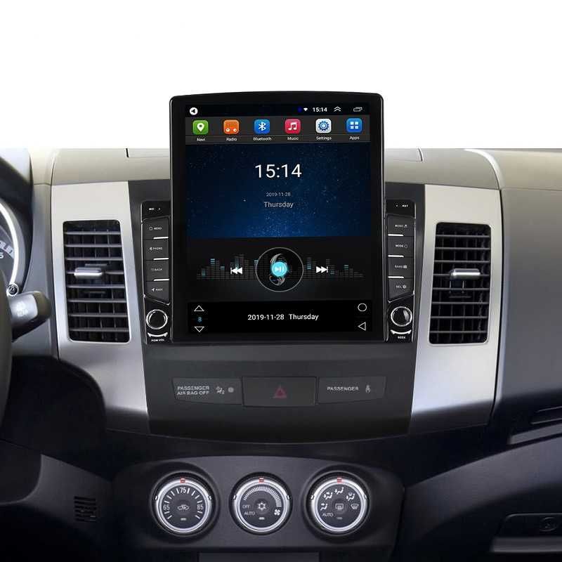 Navigatie Mitsubishi Outlander Tesla Style Navi-it, Android 13 2+32 GB
