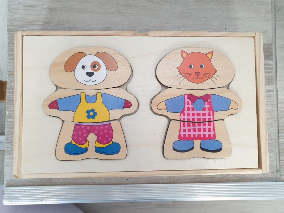 Joc puzzle lemn Playtive