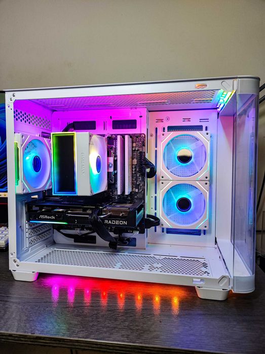 Нов! Ryzen 7 5700X, RX 9060 XT 16GB, 32GB RAM, 1TB SSD NVMe