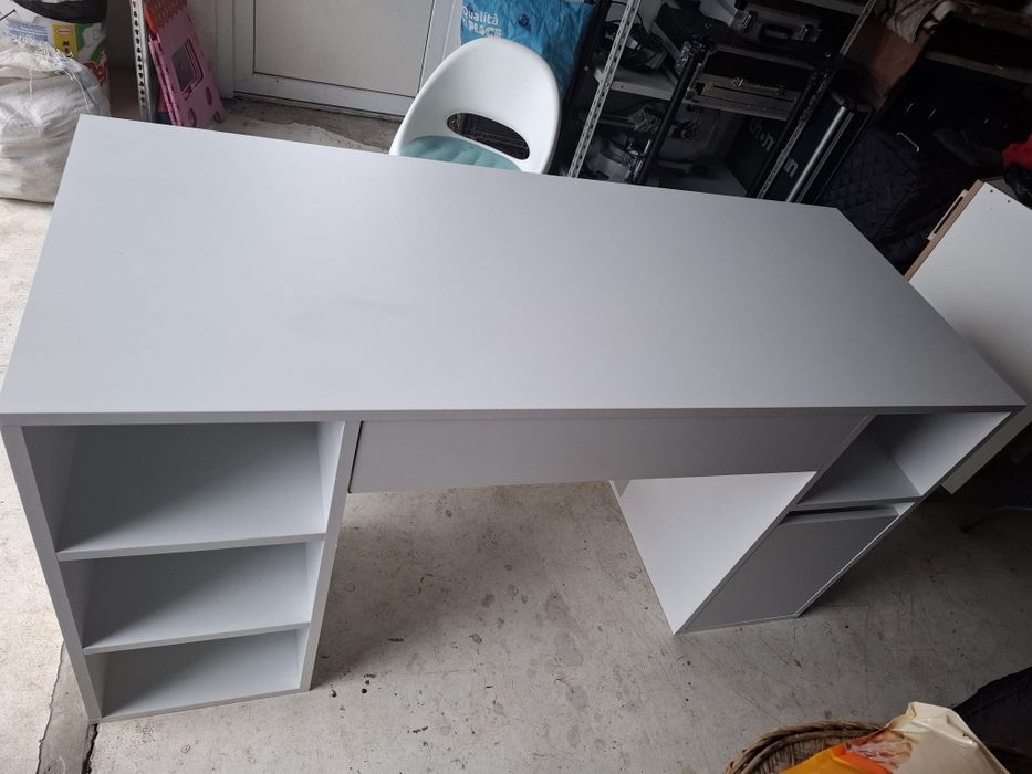 Birou pal, alb, mare