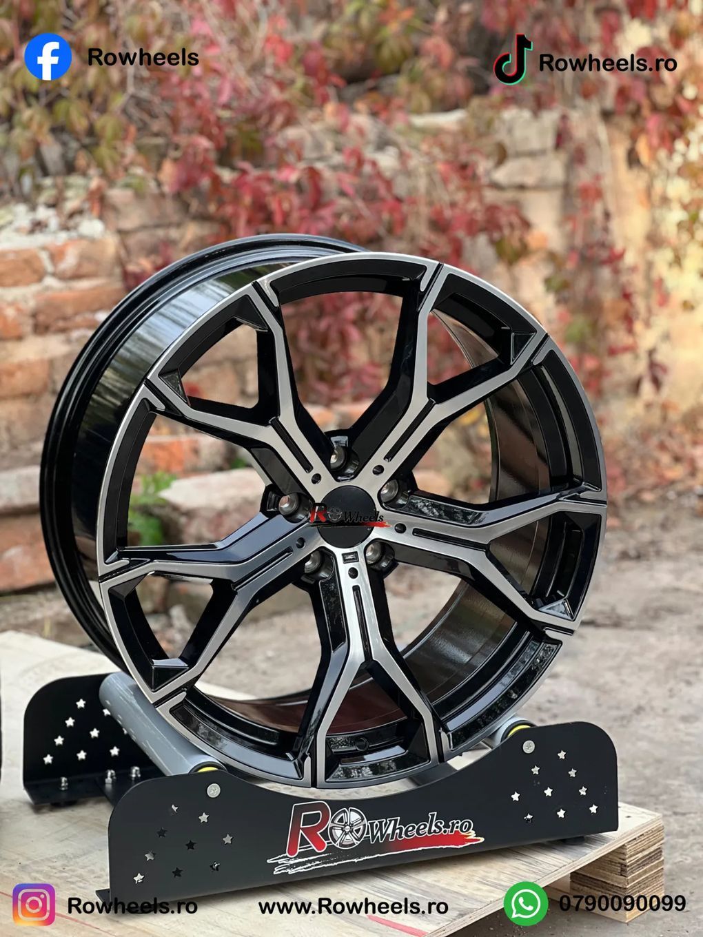Jante BMW Model M 21 R21 5x112 BMW 2018 UP BMW G11 G12 G05 G06 G04 X3 X4 X5 X6 X7 anvelope vara/iarna incluse in pret
