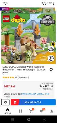 Lego duplo dinozauri