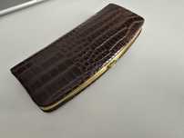 Penar vintage de colectie din piele pentru stilou vintage de colectie