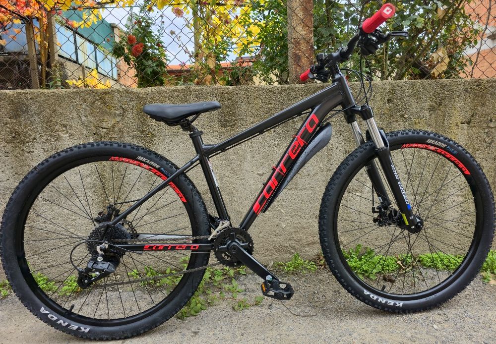 Като Нов Алуминиев Carrera 27.5 S размер Дискови,  2х8 скорости