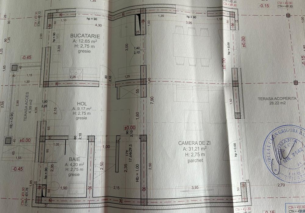 Vand casa la rosu Dezmir