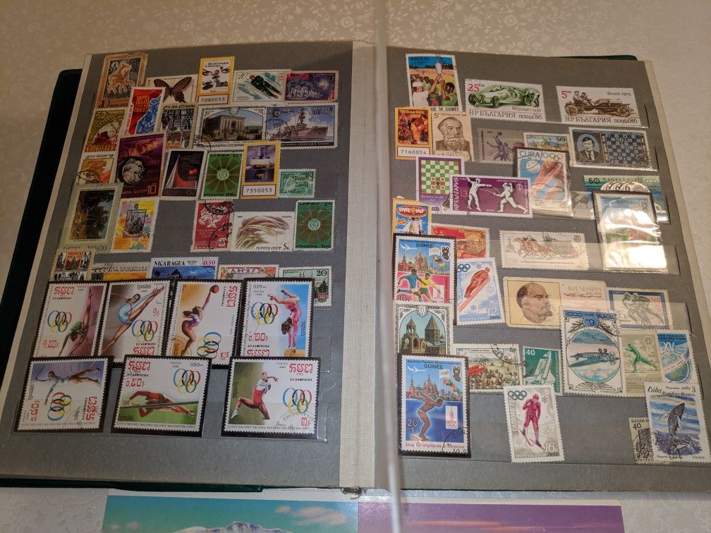 Коллекция старинных марок