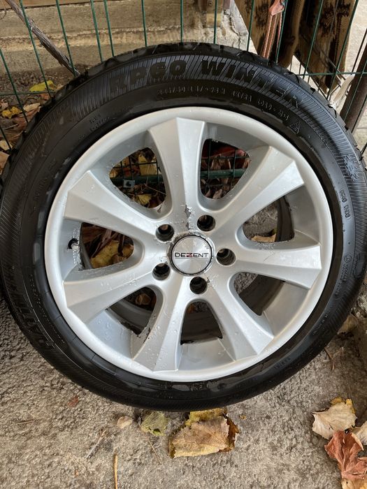 Jante Bmw X1 17inch cu anvelope iarna