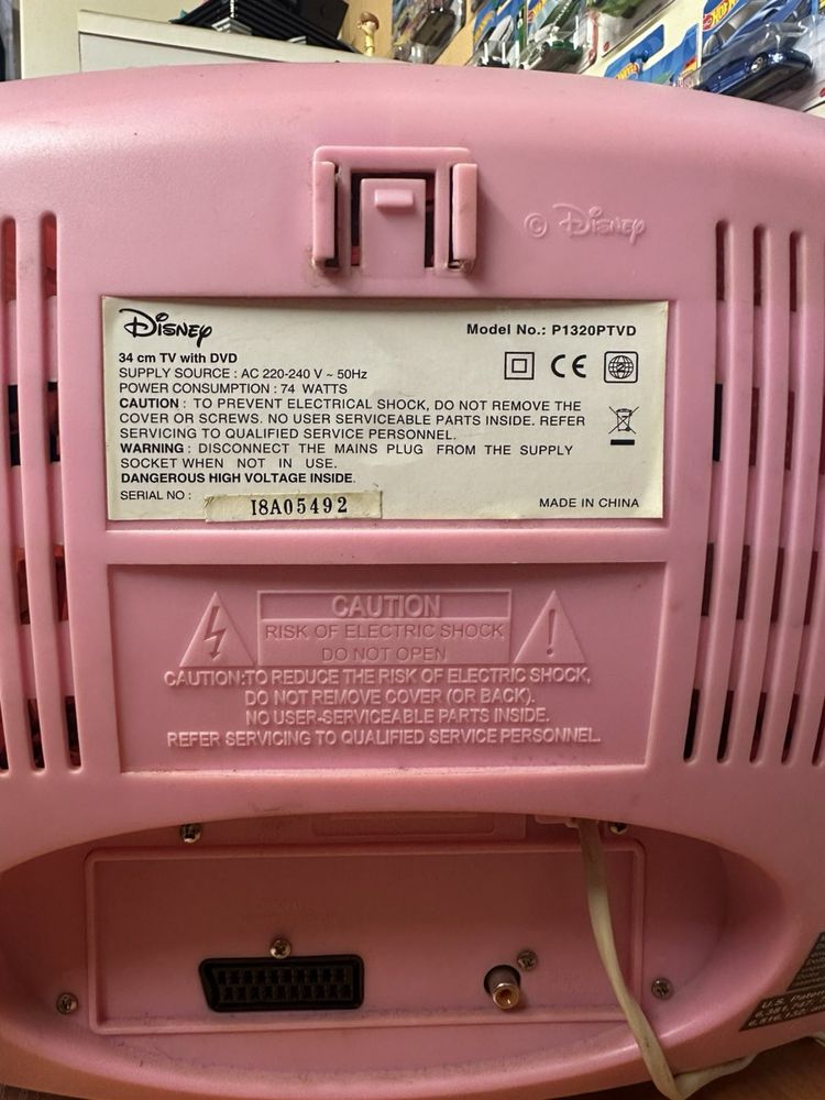 Disney Princess телевизор 34 сантиметров + DVD