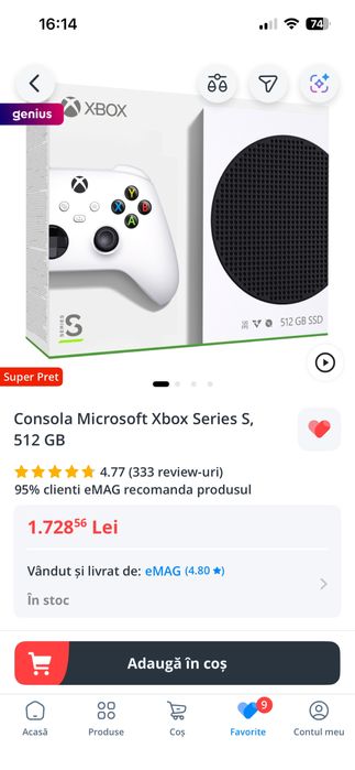 Xbox Series S 512Gb Nou!