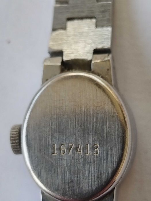 Дамски механичен часовник Чайка – 17 камъка, СССР