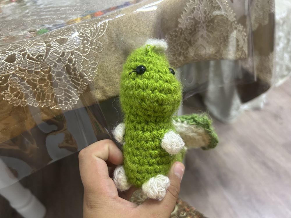 Игрушка вязаная в ручную