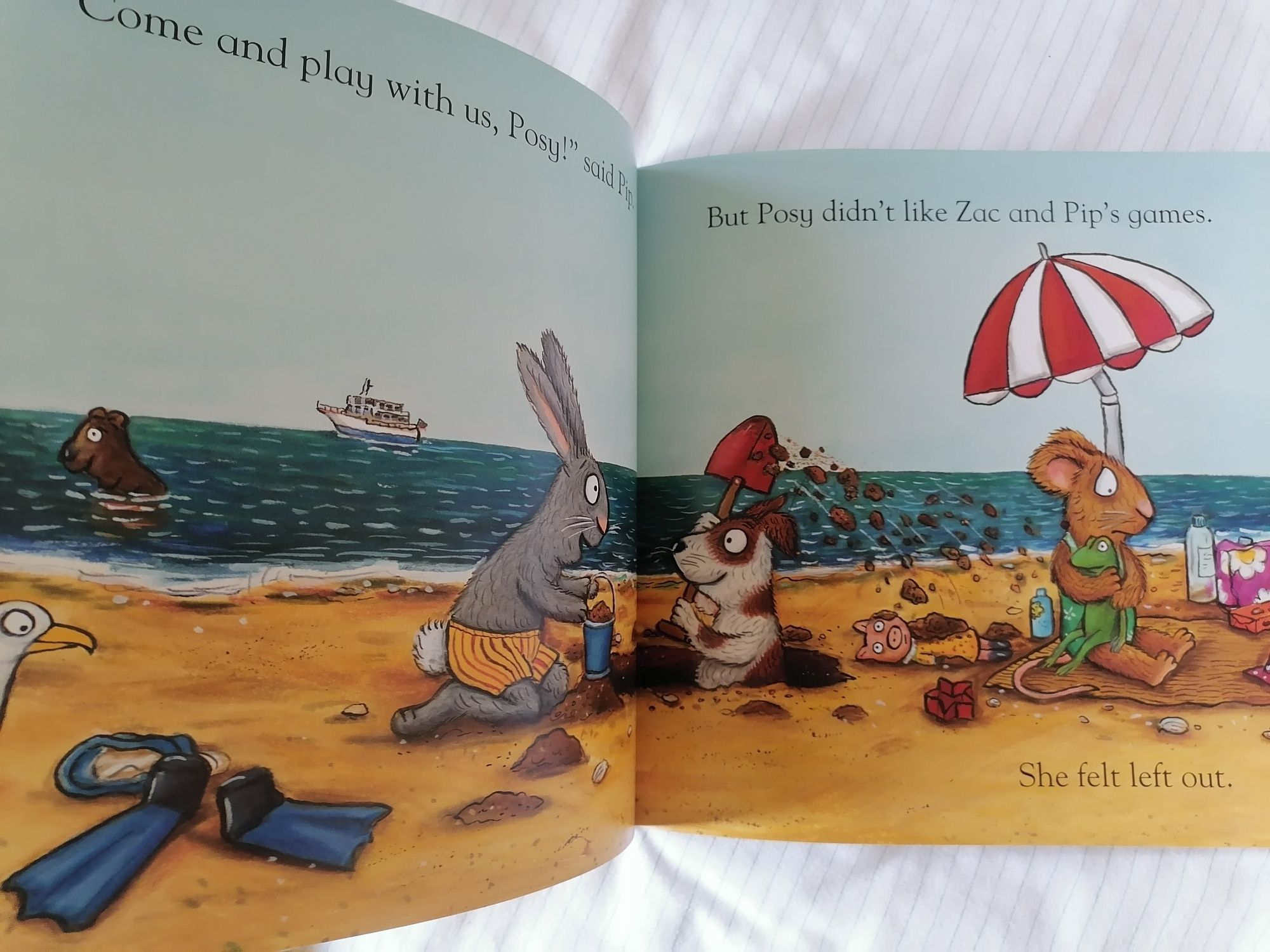 Детски книжки на английски език Pip and Posy