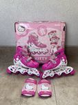 Hello Kitty детски ролери и наколенки