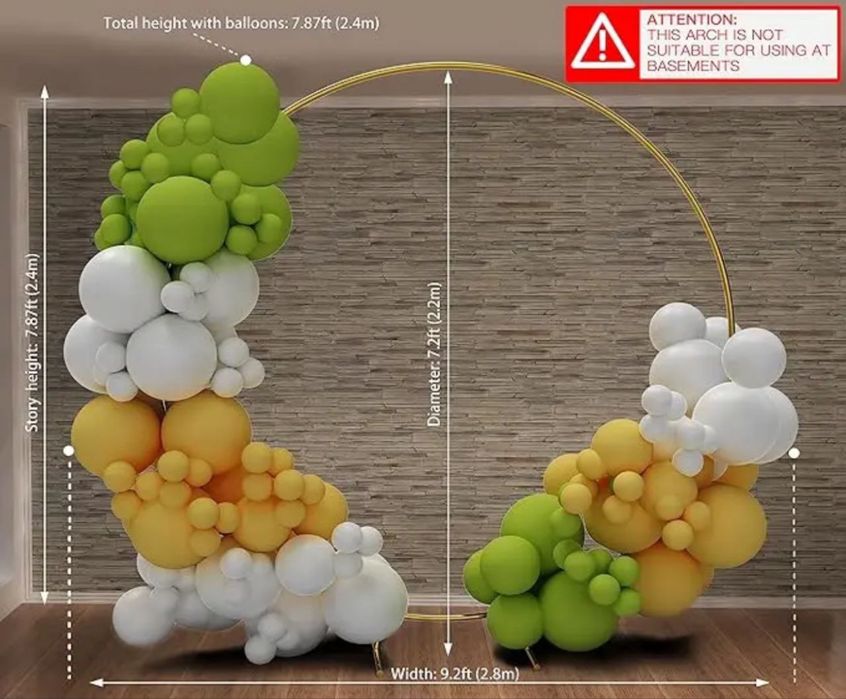 Декор стойка круглая для оформления праздников