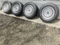 Set roti NOU  Sprinter 907 Original Mercedes Continental 235 65 16C