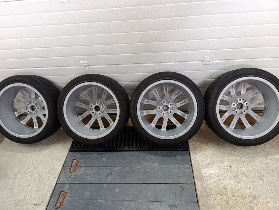 Джанти с гуми 18 5х112  Шкода Skoda