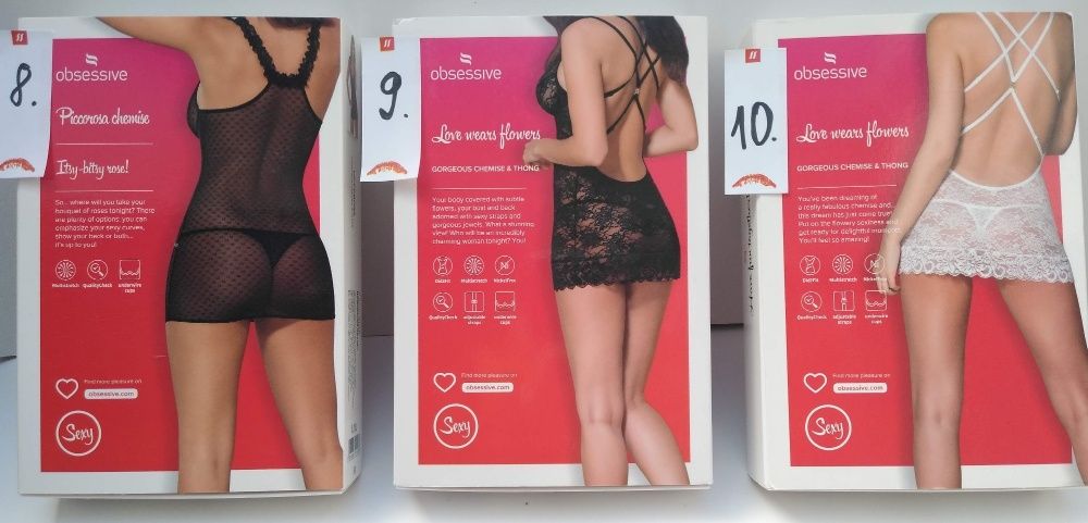 Lenjerie sexy Obsessive  la preturi corecte, oferte, diferite modele.