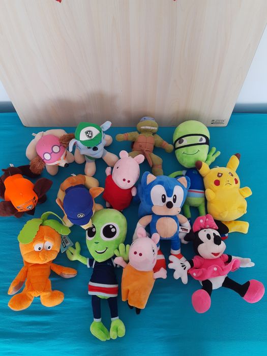 Плюшени играчки на детски герои