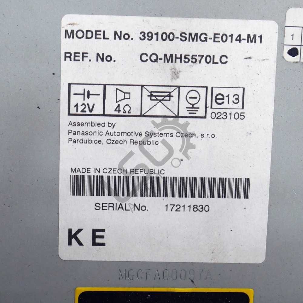 CD плеър Honda Civic VIII 2006-2011 ID: 126517