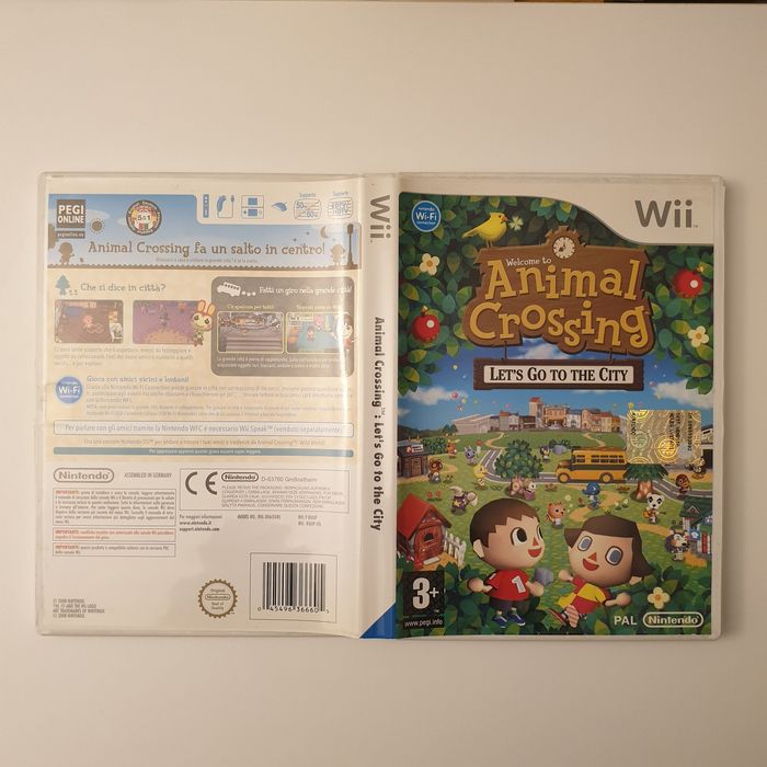 Animal Crossing Lets Go To The City Nintendo Wii