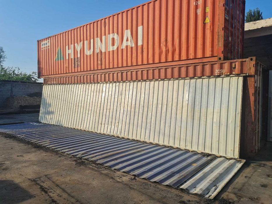 Контейнер метал, темир ва пол махсулотлари