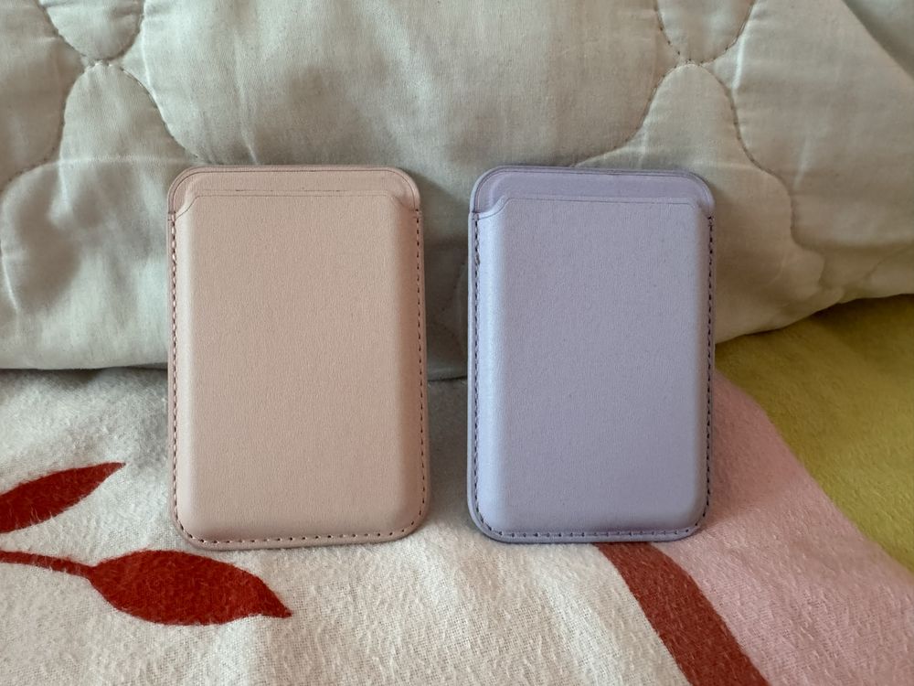 Iphone MagSafe Wallet Розов,Лилав и Син