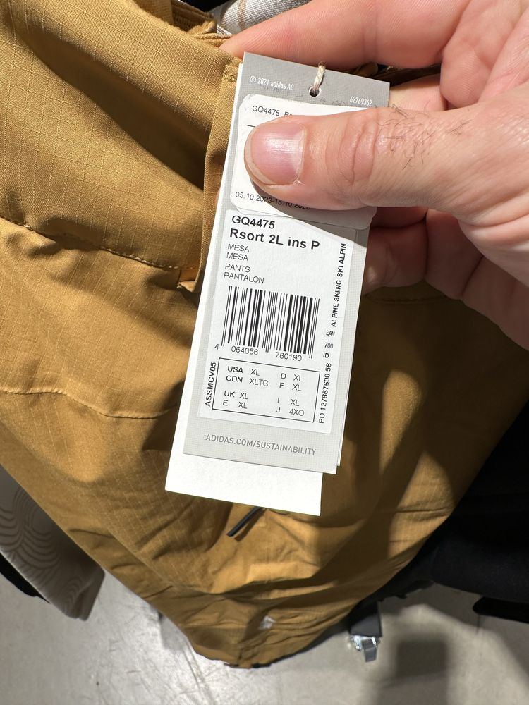 Pantaloni Adidas Terrex Resort 2 Originali / noi ( marime XL )