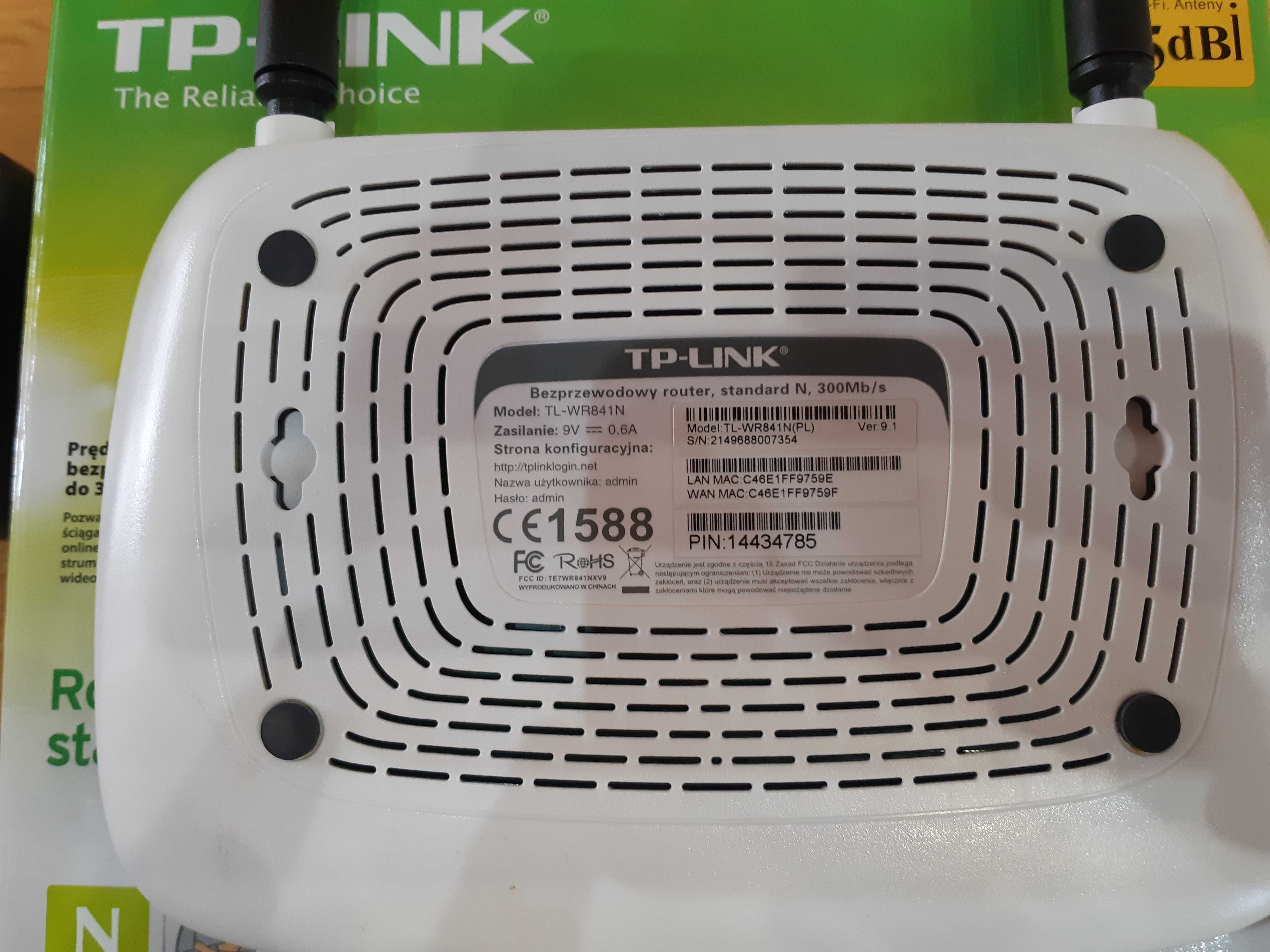 TP-Link Router TL-WR841N - de vanzare