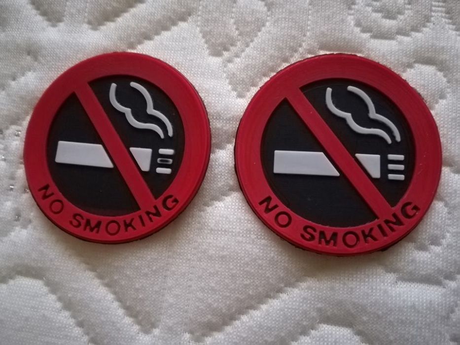 Sticker/autocolant 3M avertizare NO SMOKING