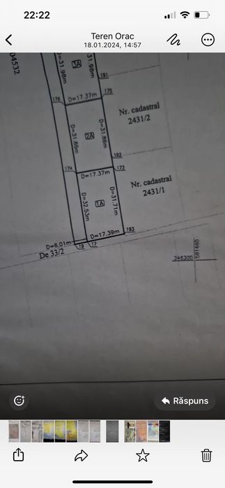 Teren de vanzare Corbeanca Ilfov