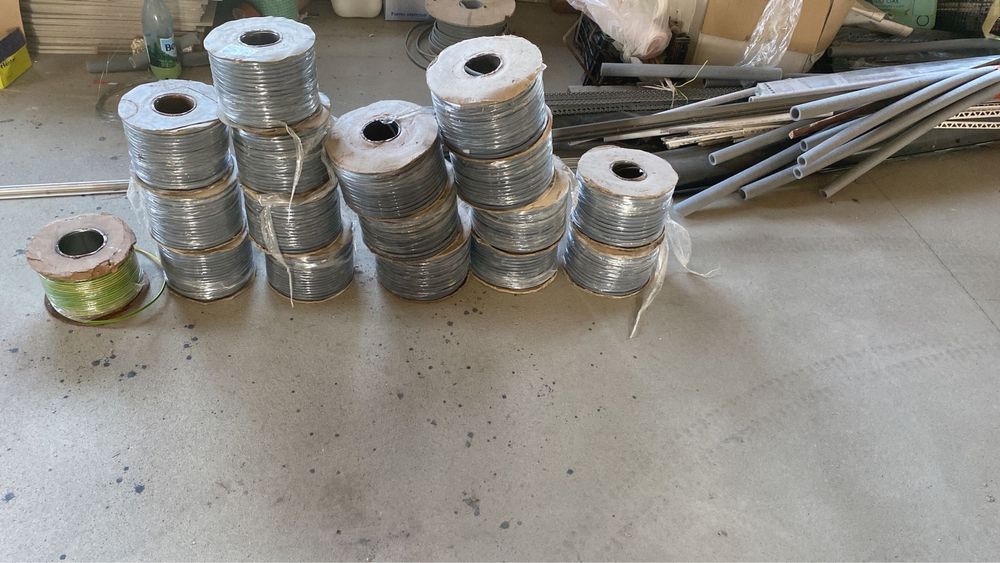 Role de cablu electri izolat adus din Anglia
