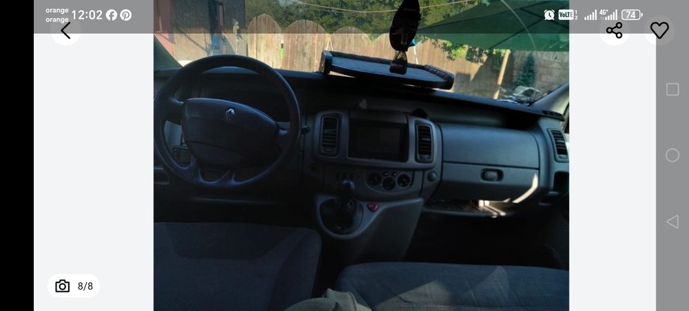 Reno trafic 2 litri disel