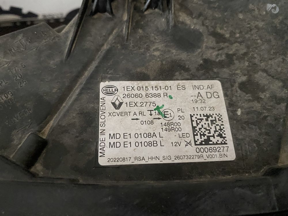 Far stanga full led Renault Austral