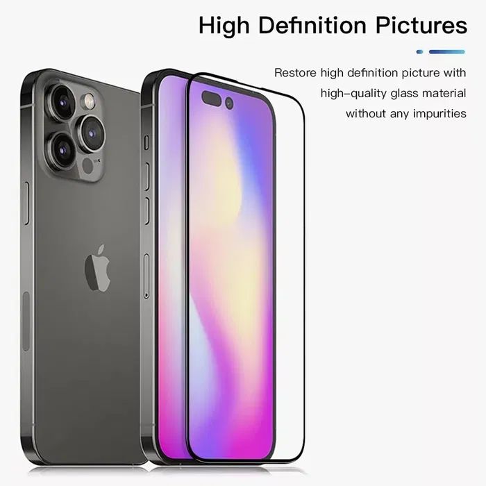 5d стъклен протектор за apple iphone 14 | 14 pro | 14 plus | 14 pro ma