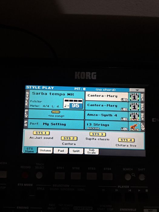 Vând set orgă korg pa 600 set andronescu