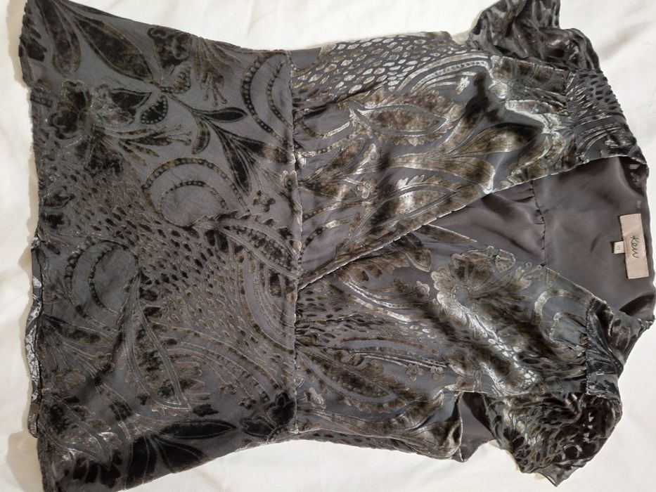 Bluză elegantă gri