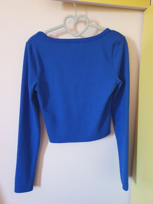 Дамски топ с дълъг ръкав Bershka