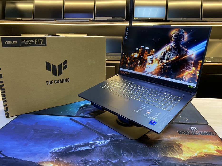 !!!МОЩНЫЙ!!! Игровой Ноутбук Asus TUF Gaming F17 Core i7-12700H! 4050