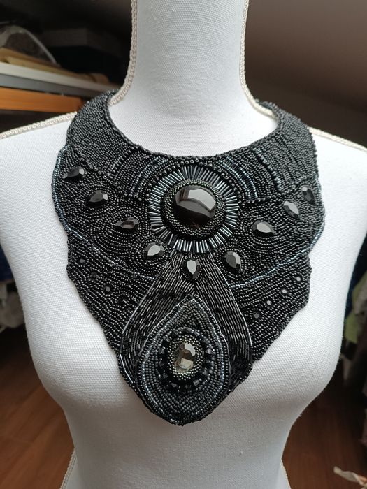 Colier Ziza black necklace