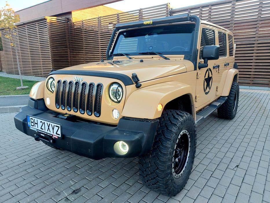 Jeep Wrangler JK 2013-Motor 2.8 Diesel 200 CP - Automat -Editie Sahara
